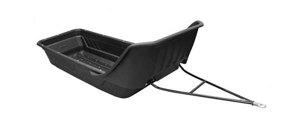 Сани PanZerBox 1900 MAX (УЗКАЯ) С обвязкой, отбойником, полозьями и прицепным устройством